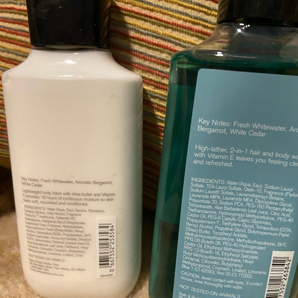 Bath & Body Works Whitewater Rush Body Lotion and 2-in-1 Hair & Body Wash - Picture 2 of 2